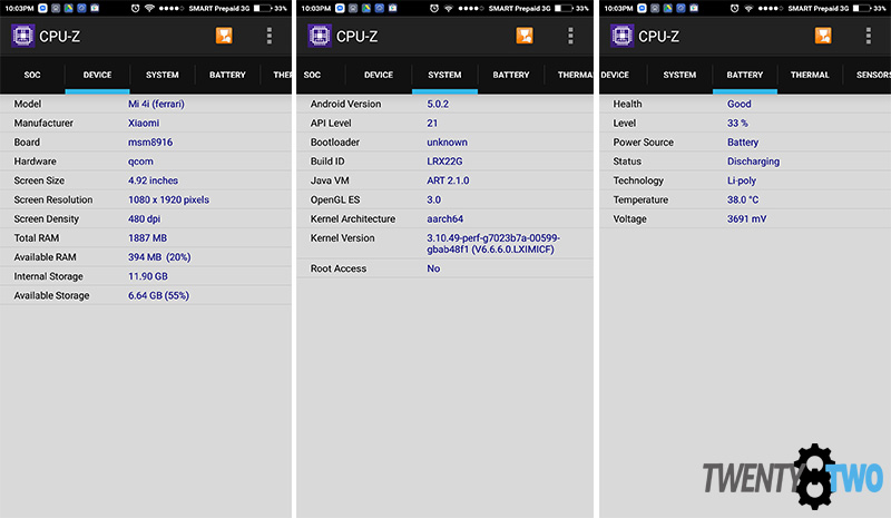 twenty8two-xiaomi-antutu-mi4i-cpuz-information