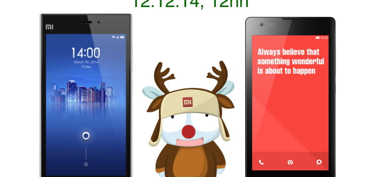 Xiaomi holds a special Christmas sale on 12.12.14!