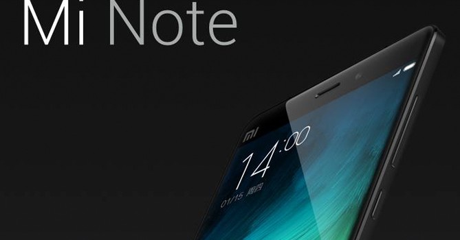 Xiaomi announces new flagships: Mi Note and Mi Note Pro