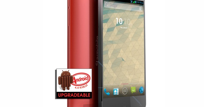 Starmobile OCTA gets KITKAT update