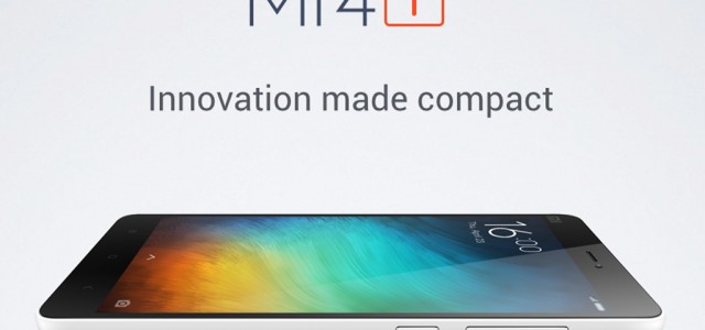 Xiaomi announces Mi4i, a Full HD, Snapdragon 615 smartphone