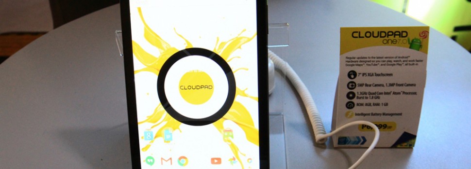 CloudFone unveils its new tablet, the One 7.0