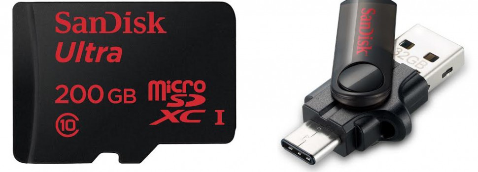 SanDisk intros new 200GB microSD, Type-C USB