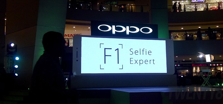 Selfie Experts; The Oppo F1 launch