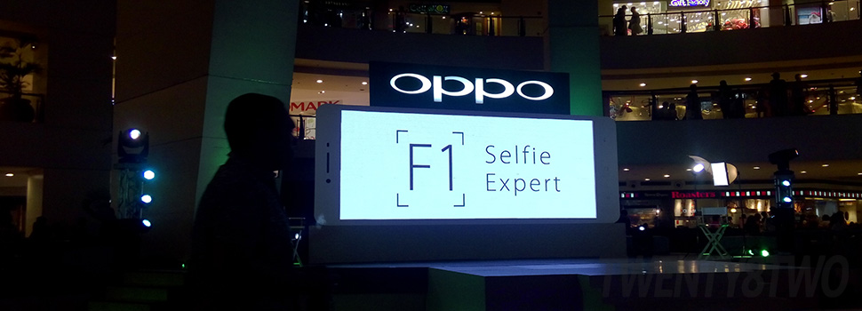 Selfie Experts; The Oppo F1 launch