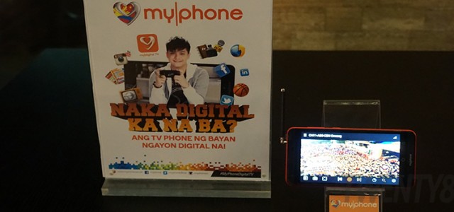 MyPhone goes digital television on your mobile phones