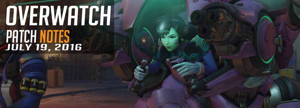 Patch 1.10 for Overwatch is live