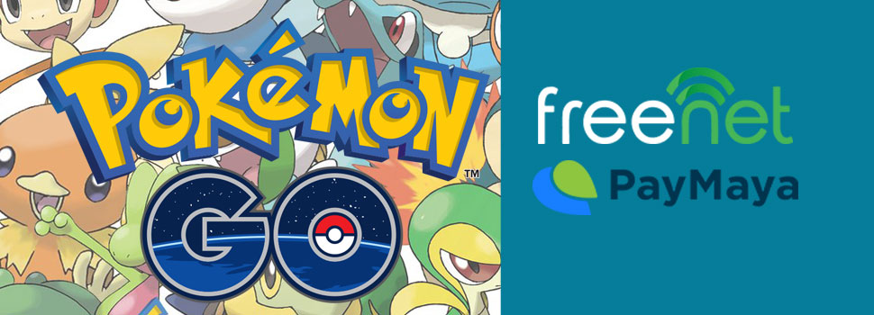 freenet and PayMaya Help You Cope With Pokemon GO