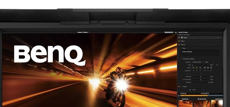 BenQ Reveals PV Series Video Post-Production Monitors
