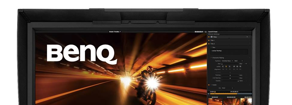 BenQ Reveals PV Series Video Post-Production Monitors