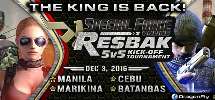 Special Force marks its return with the upcoming RESBAK 5v5 KICK-OFF Tournament