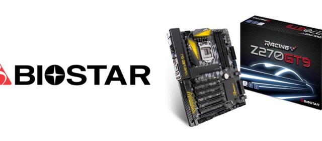 BIOSTAR launches the RACING Z270GT9 motherboard, bundled with an Intel 600p SSD