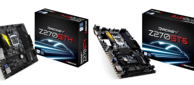 BIOSTAR Announces the full line Z270 Racing Series Motherboards