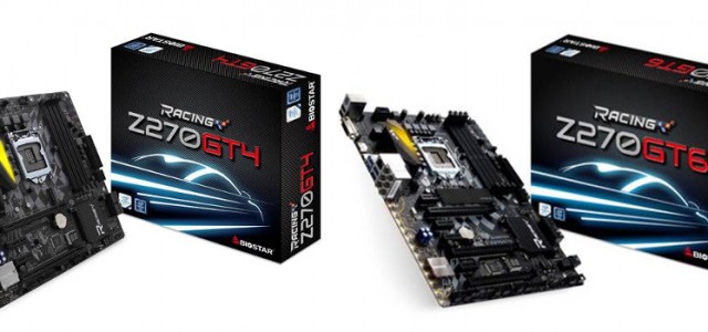 BIOSTAR Announces the full line Z270 Racing Series Motherboards