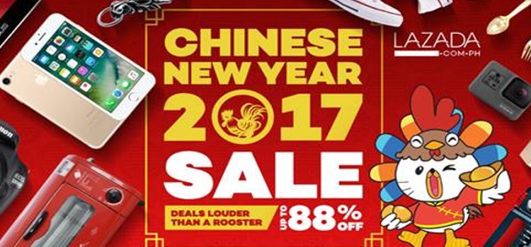 Lazada is celebrating the Chinese New Year with a flash sale