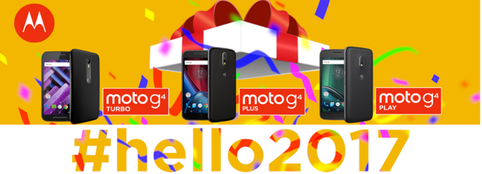 Set your #2017Goals on fire with Moto smartphones