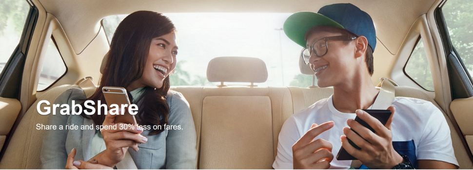 Grab launches its on-demand ride-sharing service, GrabShare to Manila