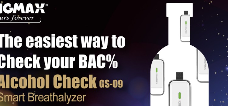 KINGMAX Launches Alcohol Check, the World’s Smallest Breathalyzer