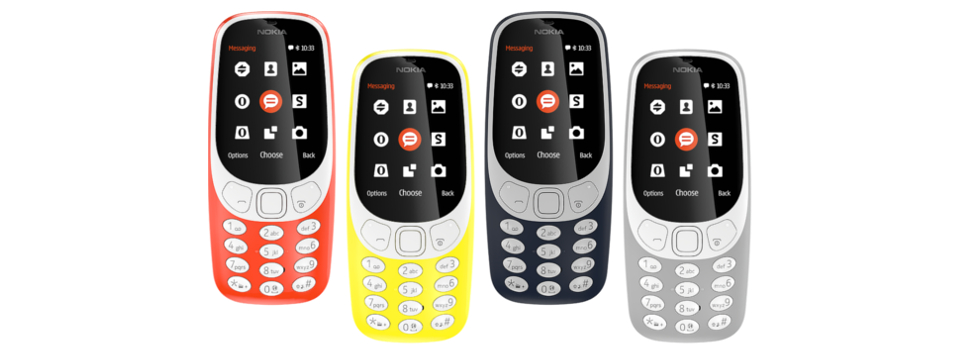 MWC 2017 | Nokia revives the legendary 3310; and announces three near-stock Android phones
