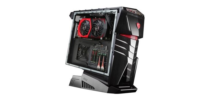 Plextor M8PeG spotted in MSI’s new Aegis Ti3 gaming desktop at CES 2017