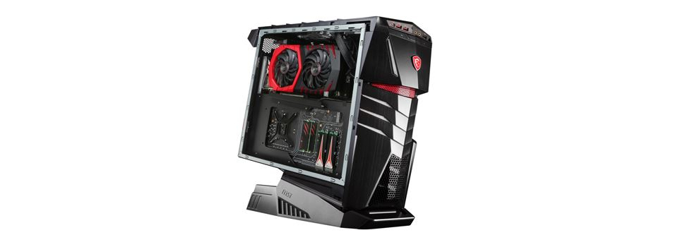 Plextor M8PeG spotted in MSI’s new Aegis Ti3 gaming desktop at CES 2017