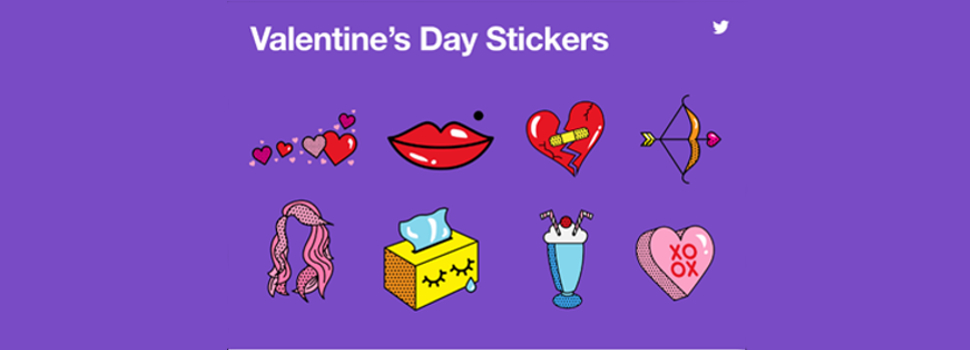 Twitter Releases Special Stickers and #LoveHappens Emoji to Celebrate Valentine’s Day