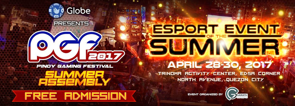 PGF 2017, the gaming event of the summer, is back!