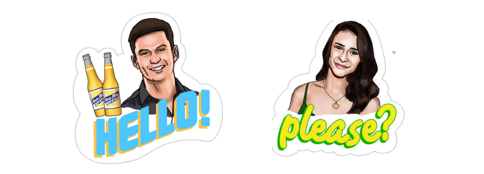 San Miguel Beer unleashes star-studded Viber sticker pack