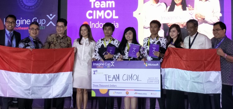 Indonesian students win the 2017 Microsoft Imagine Cup SEA Regional Finals