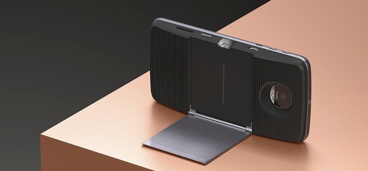 Snap on some fun with Moto Mods, available for the Moto Z line