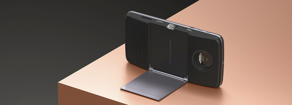 Snap on some fun with Moto Mods, available for the Moto Z line