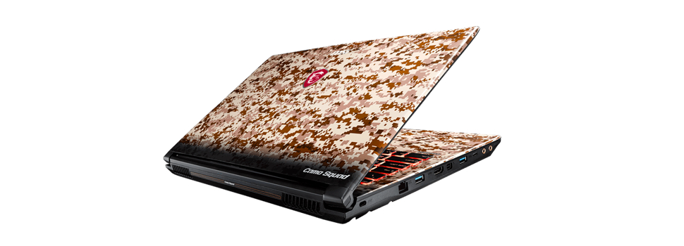 MSI announces new Camo Squad Limited Edition series of laptops and accessories