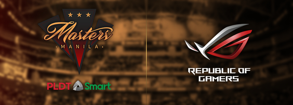 ASUS Republic of Gamers announces partnership with Manila Masters