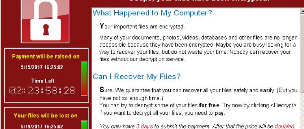 WannaCry Alert: How To Keep Your System Protected
