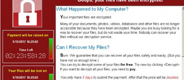 WannaCry Alert: How To Keep Your System Protected