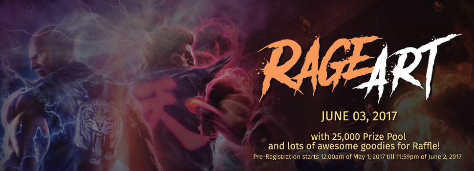 Get ready for Rage Art! The Philippines’ largest Tekken 7 launch event