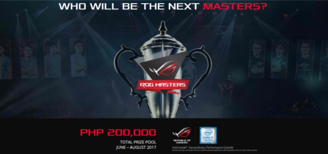ASUS announces the ROG Masters 2017, with Philippine Qualifiers for Dota 2 and CS:GO this June