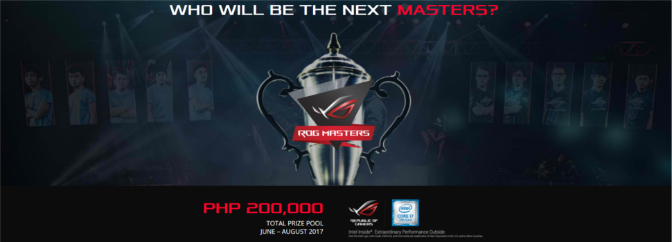 ASUS announces the ROG Masters 2017, with Philippine Qualifiers for Dota 2 and CS:GO this June