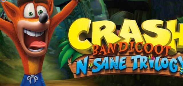 Crash is back! Crash Bandicoot N. Sane Trilogy Available now for PS4