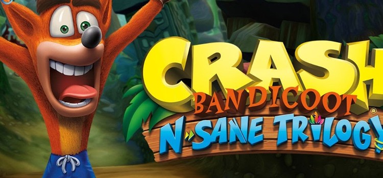 Crash is back! Crash Bandicoot N. Sane Trilogy Available now for PS4