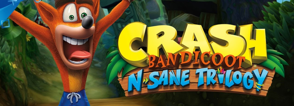 Crash is back! Crash Bandicoot N. Sane Trilogy Available now for PS4