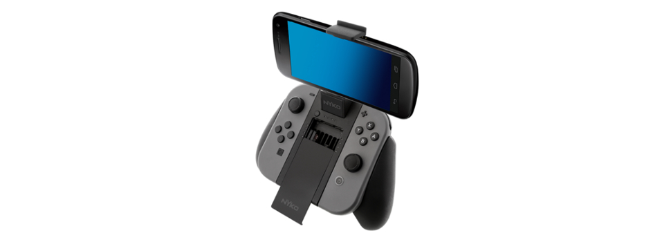 Mount Your Smartphone for Multiplayer Voice Chat with Clip Grip Power for Nintendo Switch