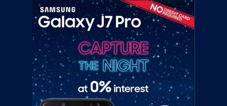 Get the Samsung J7 Pro at 0% instalments (9 months) through Home Credit