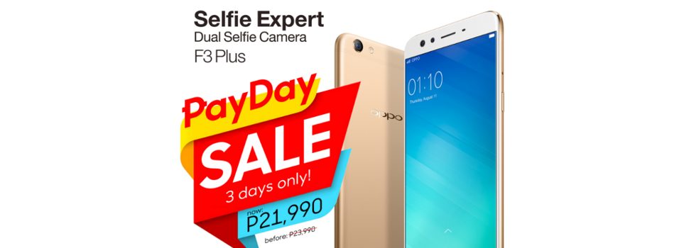 OPPO offers a limited time discount this Payday Weekend