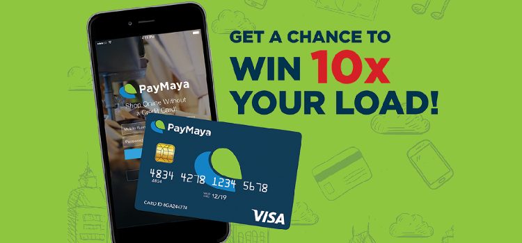 Get a chance to win 10x your PayMaya load at Robinsons!