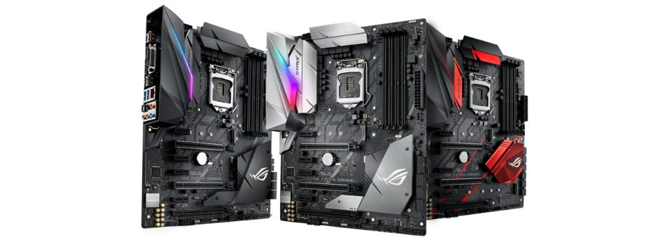 ASUS Republic of Gamers Launches Maximus X and Strix Z370 Series Motherboards