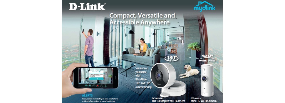 Peace of Mind for your Loved Ones’ Safety with DCS-8000LH and DCS-8100LH
