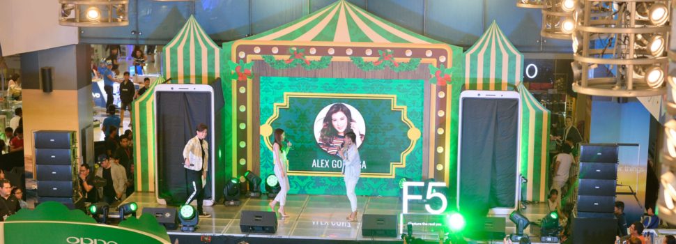 OPPO celebrates sale of the F5 with a roadshow at SM North EDSA and SM Megamall