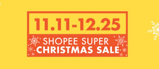 Celebrate the 12 days of Christmas with Shopee’s Super Christmas Sale