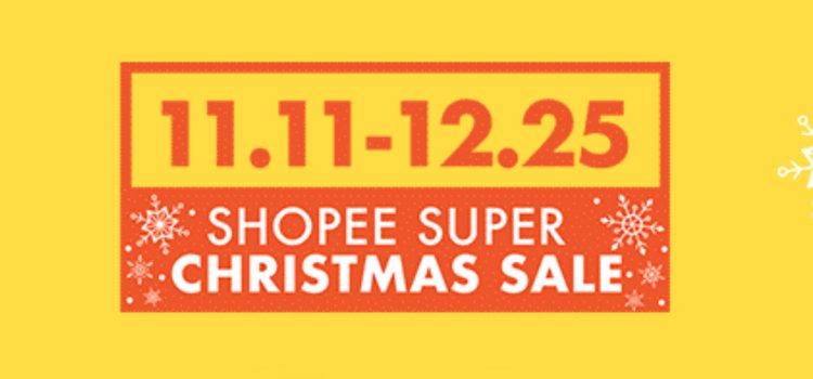 Celebrate the 12 days of Christmas with Shopee’s Super Christmas Sale